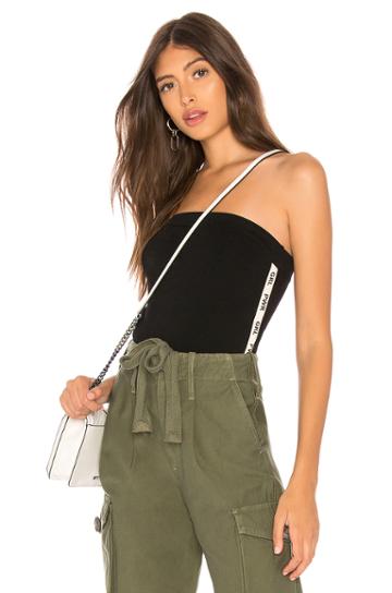 Printed Tape Tube Top