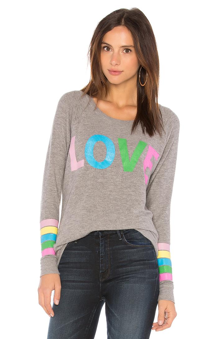 Rainbow Love Stripe Tee