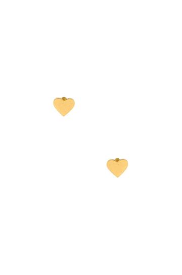 Stella And Bow Manhattan Earring In Metallic Gold