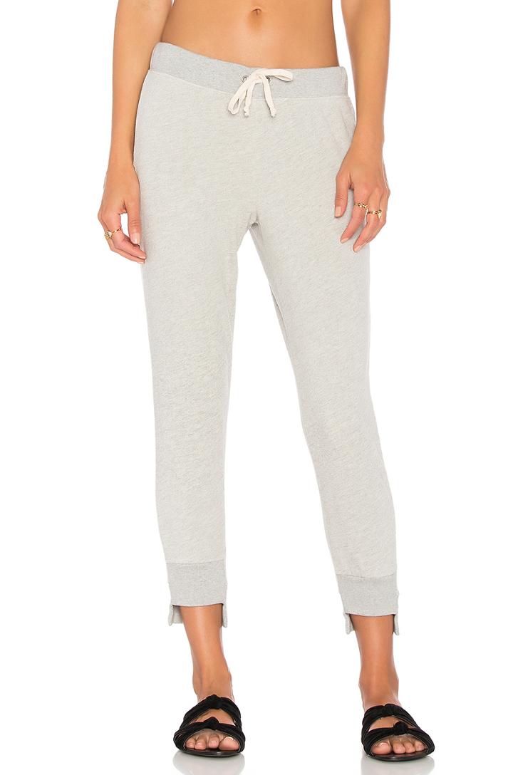 Sweatpant With Uneven Hem