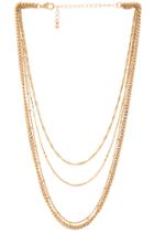 Z Chain Layered Necklace
