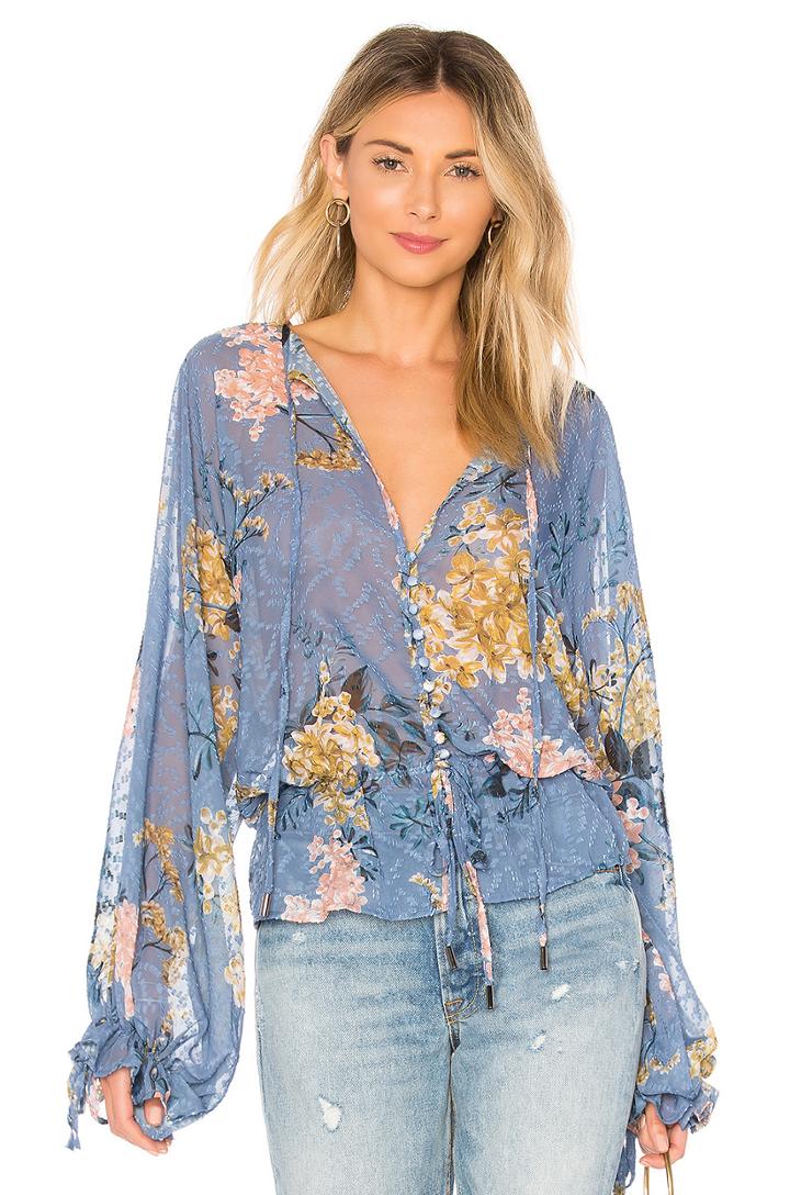 Blossom Button Blouse