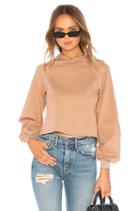 Cropped Raglan Hoodie