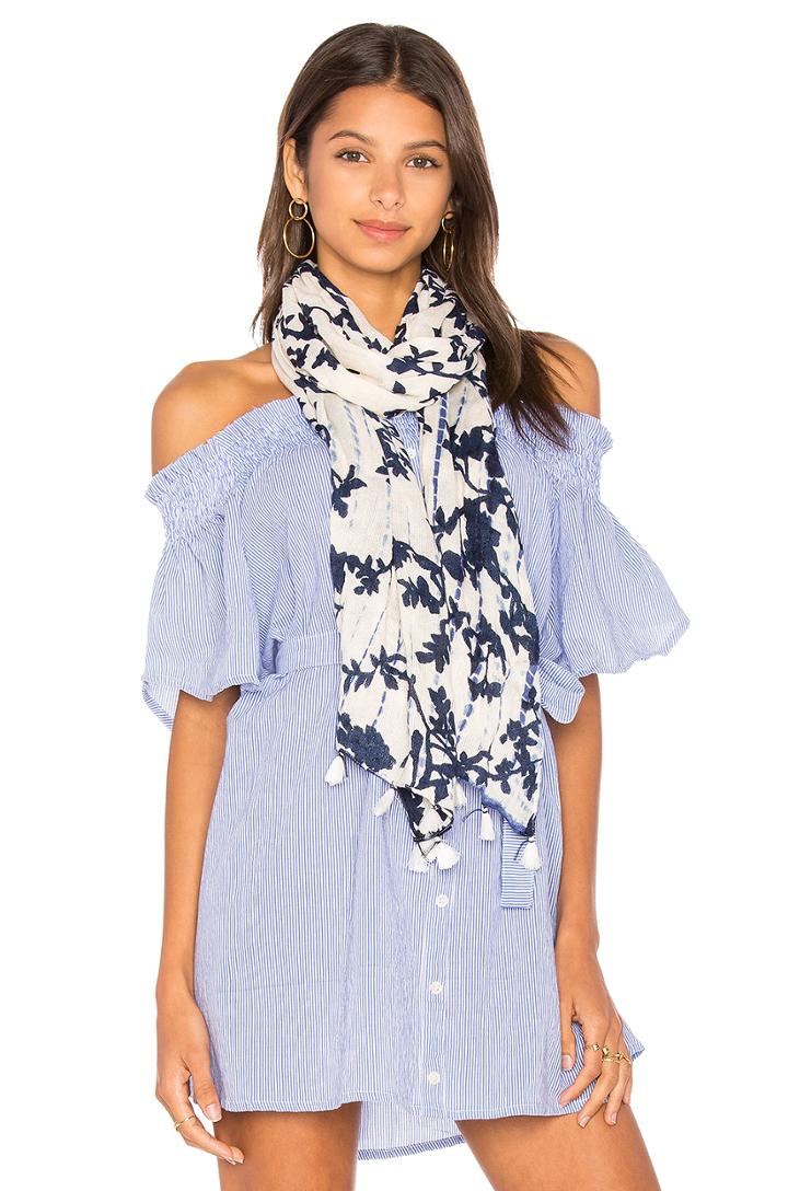Tie Dye Garden Scarf