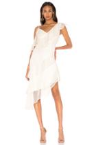 Aspire Midi Dress In Ivory W Gold