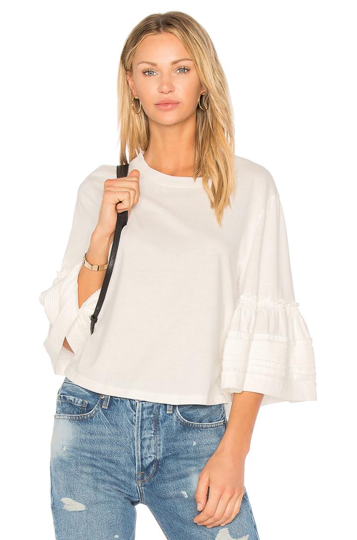 Embellished Sleeve Top