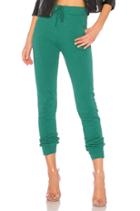 Solid Zipper Sweatpant