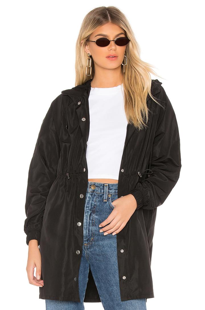 Sharona Drop Sleeve Windbreaker Coat
