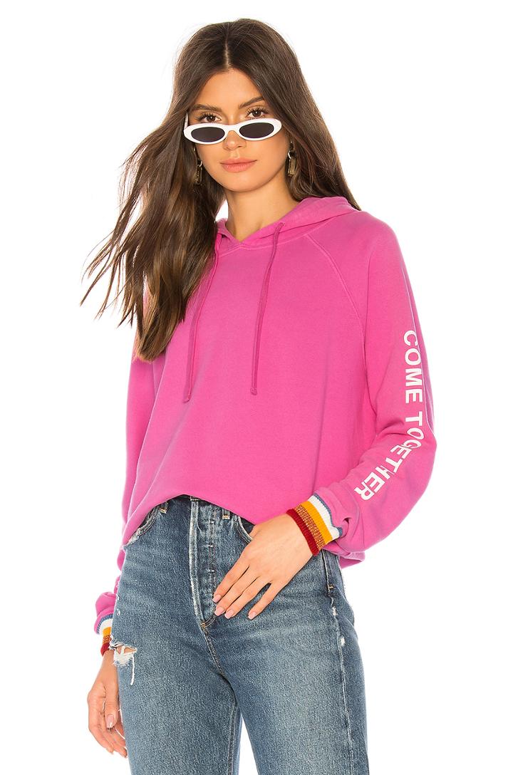 Rainbow Classic Raglan Hoodie