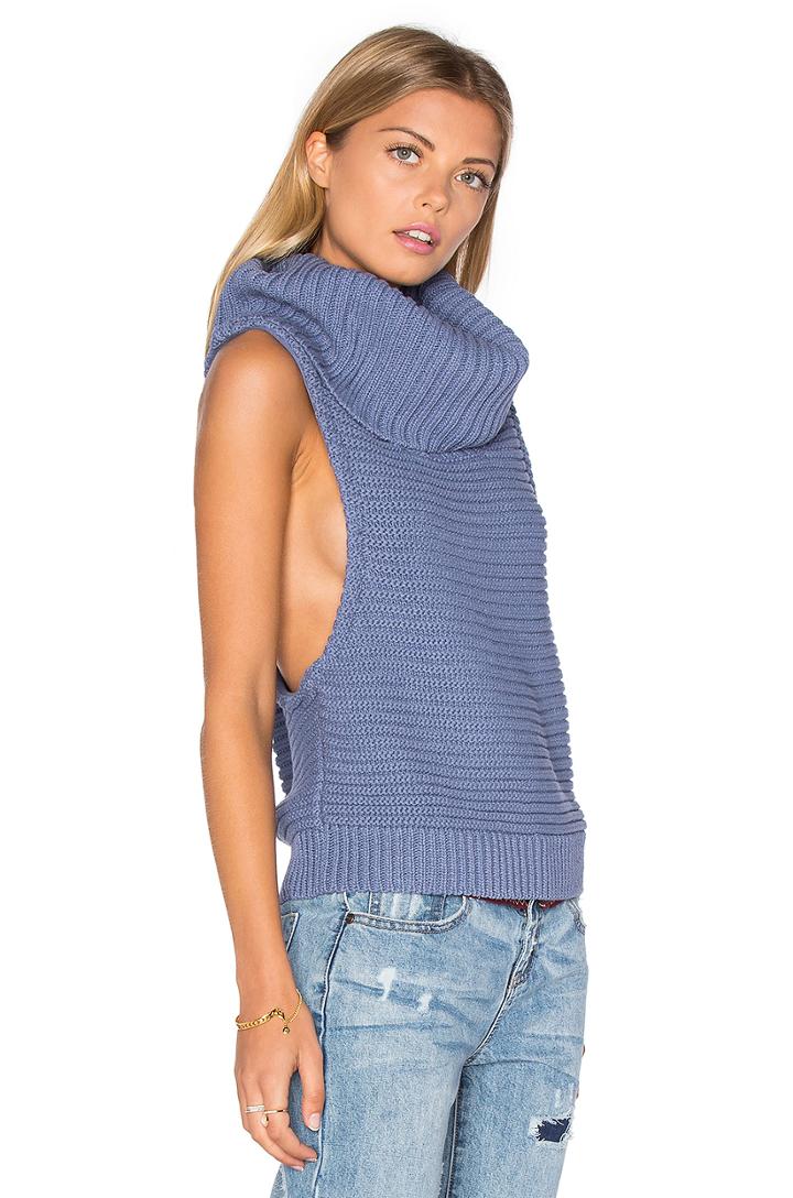 Parisienne Nights Sleeveless Sweater