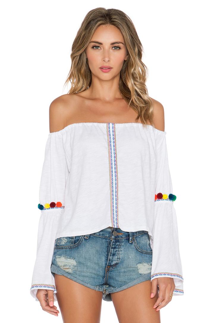Pom Pom Crop Top