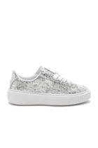 Basket Platform Glitter Sneaker