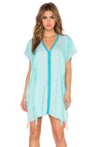 Embroidered Short Caftan