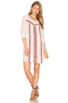 Embroidered Boho Dress