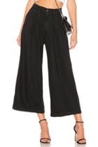 Wide Leg Pleated Jean