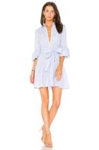 Belted Poplin Dress