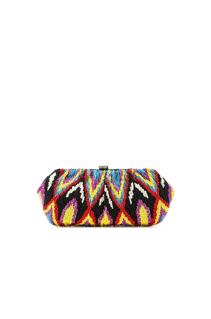 Beaded Tribal Clutch