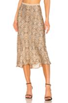 Bar Silk Skirt