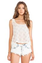 Embroidered Crop Top