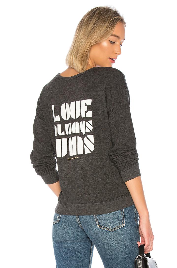 Love Wins Savasana Sweatshirt