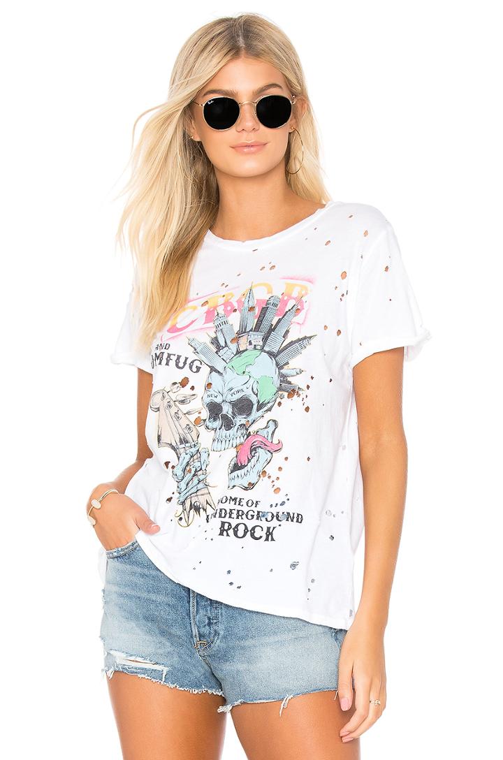 Limp Cbgb Punk Skull Tee