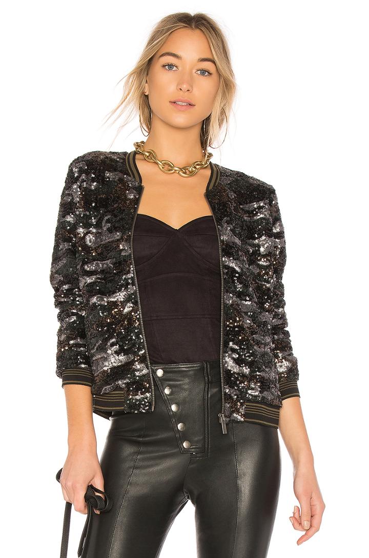 Camo Sequin Jacket