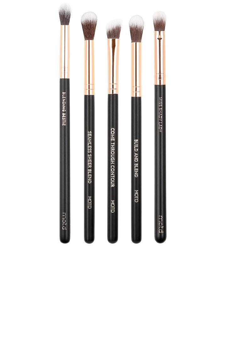 What The Fluff Blending Eye Brush Set