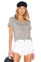 Linen Loose Short Sleeve Tee
