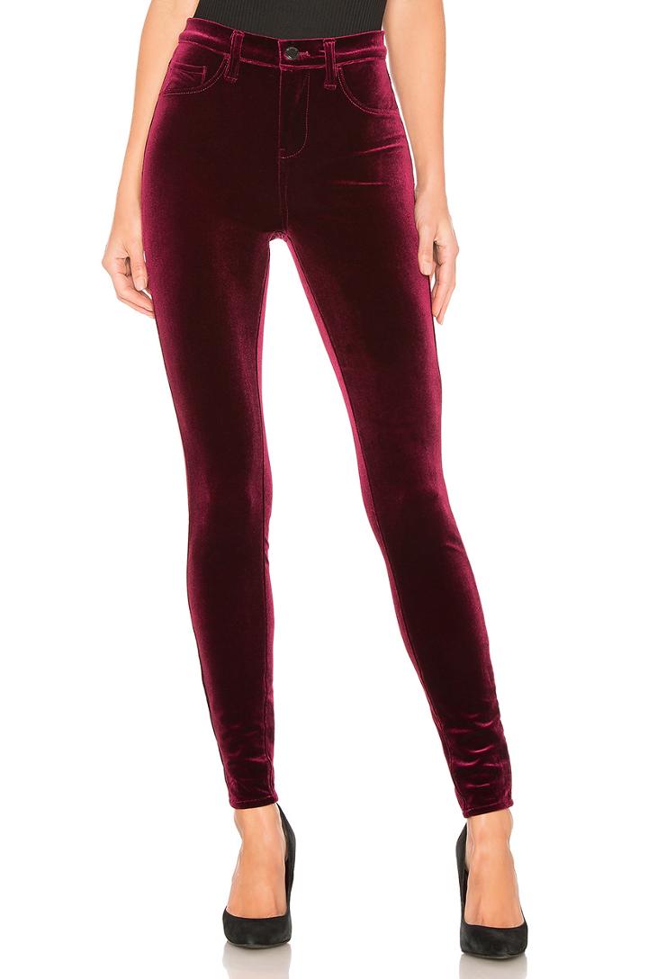Skinny Velvet Pant