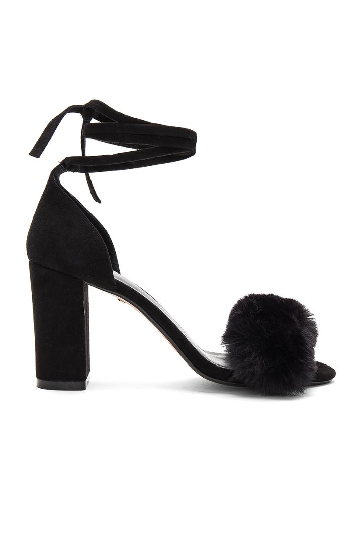 Lacey Faux Fur Heel