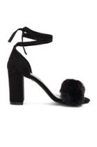Lacey Faux Fur Heel