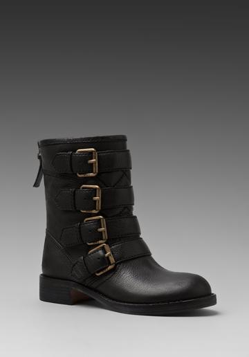 Marc By Marc Jacobs Buckle Boot In Black
