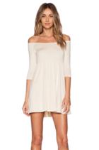 X Revolve Off The Shoulder Empire Dress