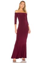 X Revolve Off The Shoulder Fishtail Gown