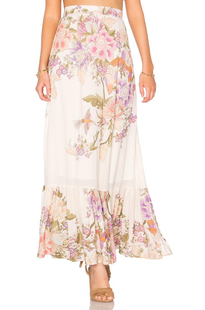 Blue Skies Split Skirt