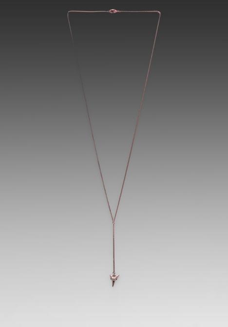 Luv Aj Shark Tooth Rosary In Pink