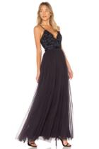 Midnight Lace Gown