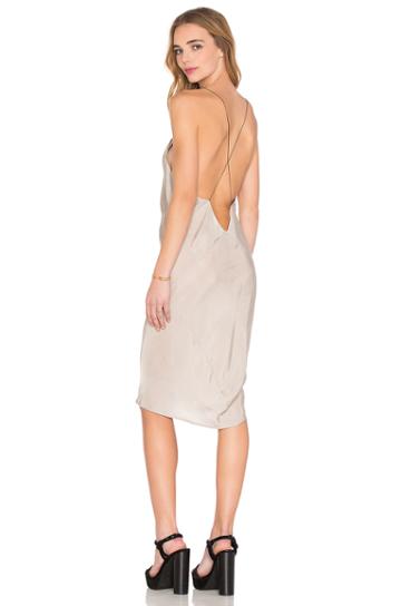 Plunge Slip Dress