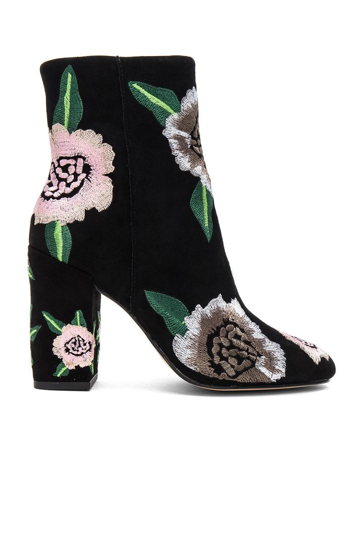 Bryce Embroidered Bootie