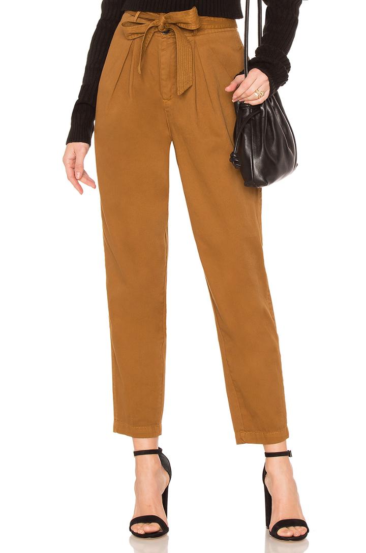 Hi-waisted Pegged 90's Pant