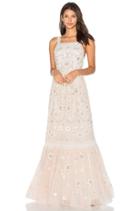 Embellished Bib Gown