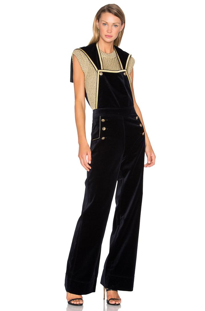 Velvet Marine Jumpsuit