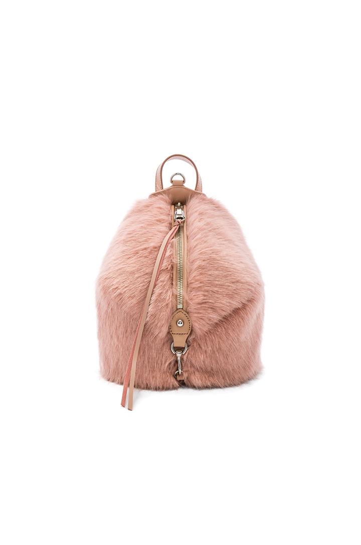 Faux Fur Mini Julian Backpack