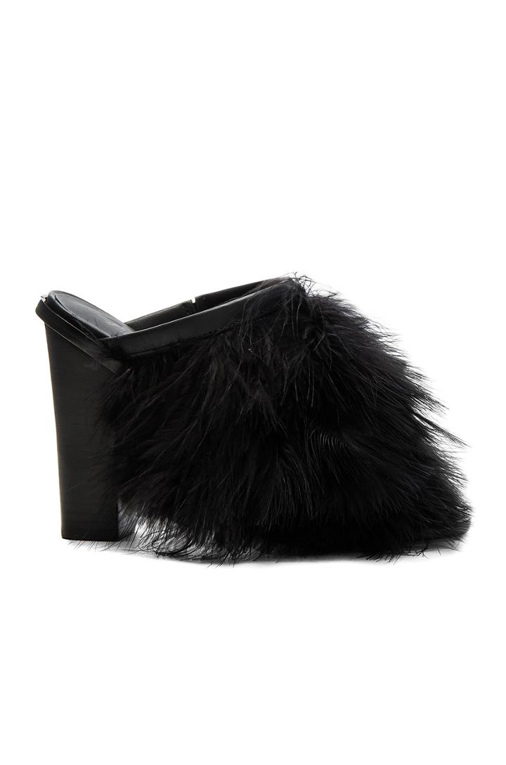 Bee Feather Mules