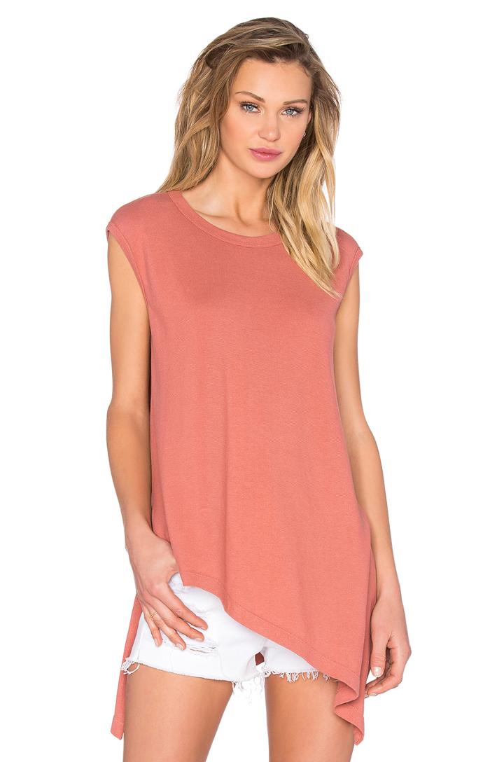 Lux Cotton Slant Tunic