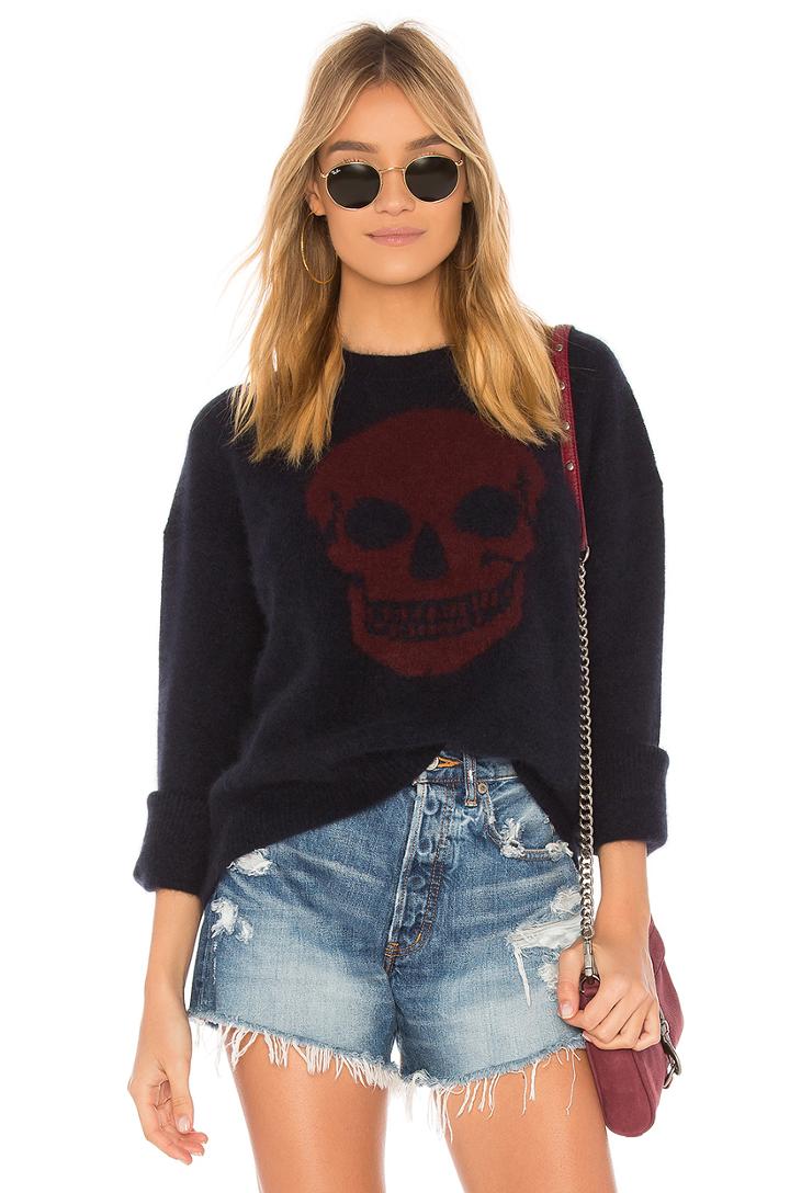 Natalie Skull Sweater