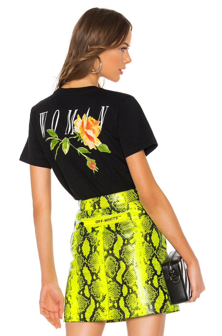 Flowers Woman Casual Tee