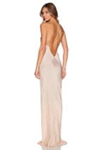 Long Plunge Dress