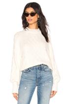 Mixed Cable Knit Sweater