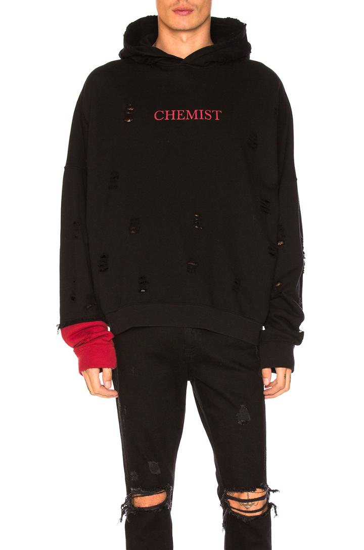 Chemist Distressed Hoodie